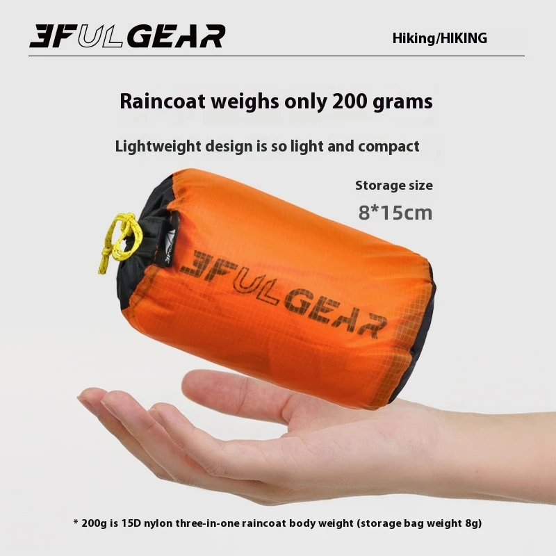 3F UL GEAR Ultralight Hiking R - Camping Rain Poncho recension och pris