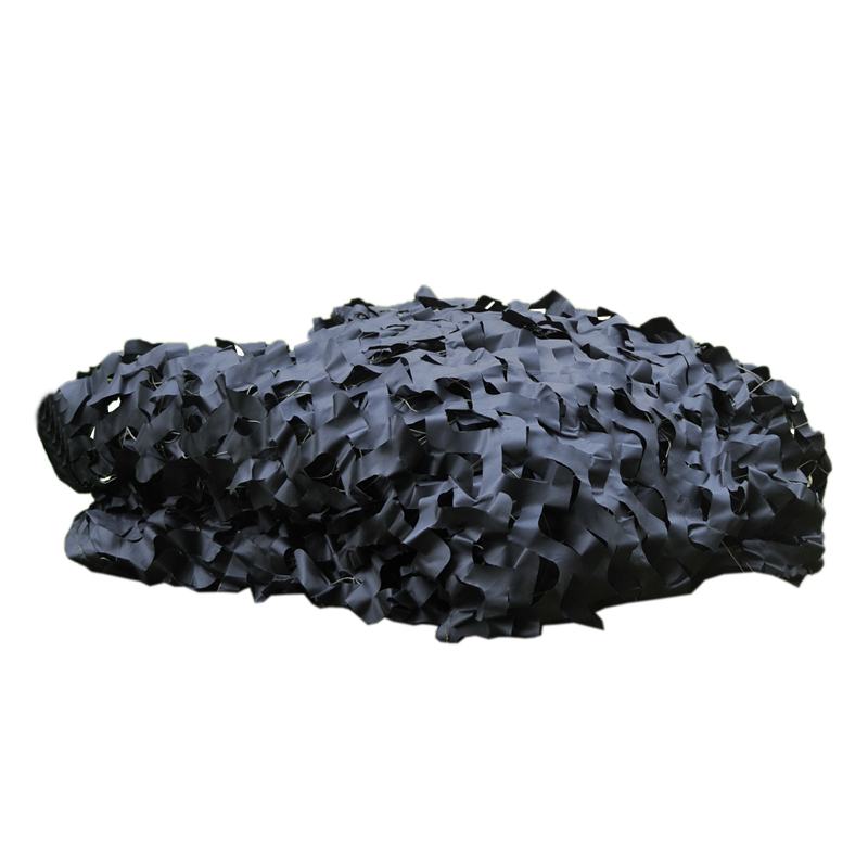 Black Camouflage Net with Grid - Outdoor Camping Exhibition recension och pris
