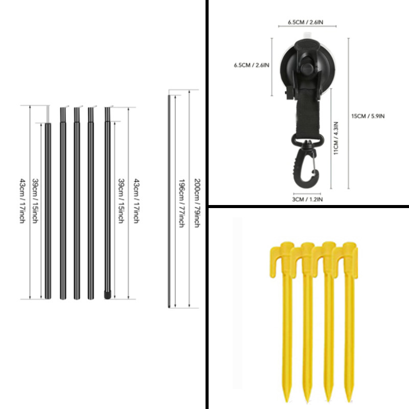 Retractable Car Side Awning Wa - Outdoor Camping Van Tent recension och pris