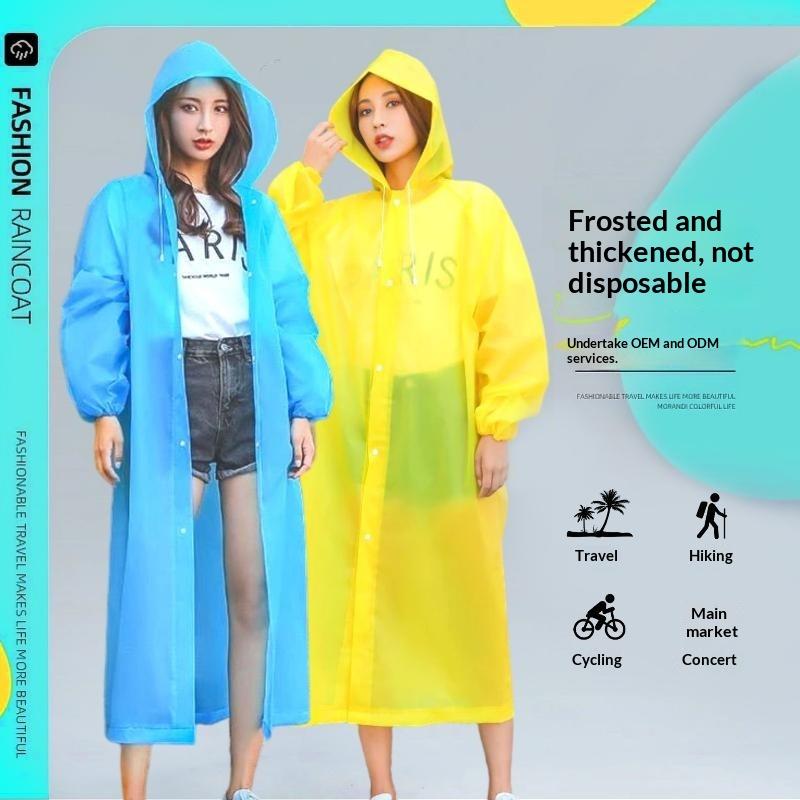 New Raincoat Women Men Imperme - Camping Rain Poncho recension och pris