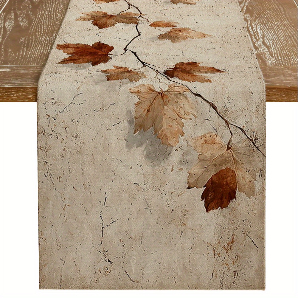 1 Autumn Fallen Leaf Theme Tab - Outdoor Camping Exhibition recension och pris