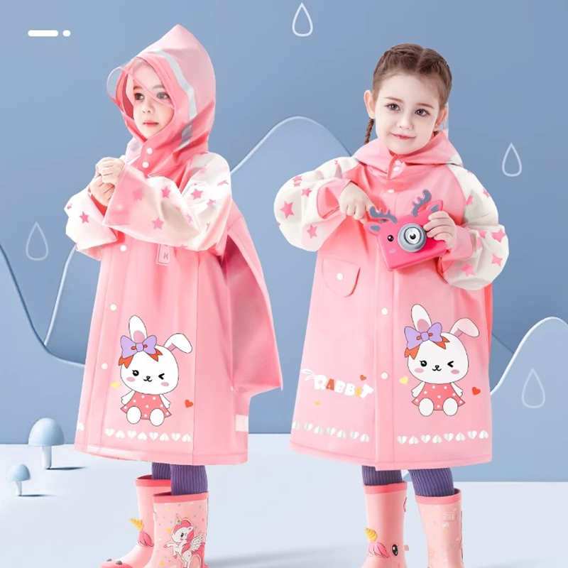 Kids Raincoat Waterproof Rain  - Camping Rain Poncho recension och pris