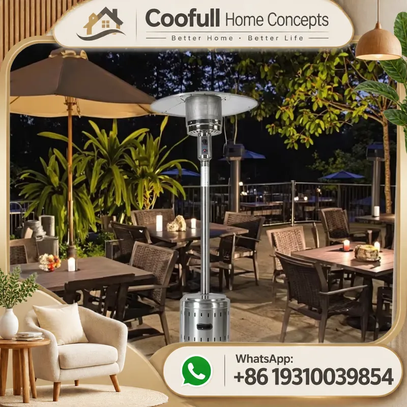 Stainless Steel Mushroom Heate - Outdoor Camping Usa recension och pris