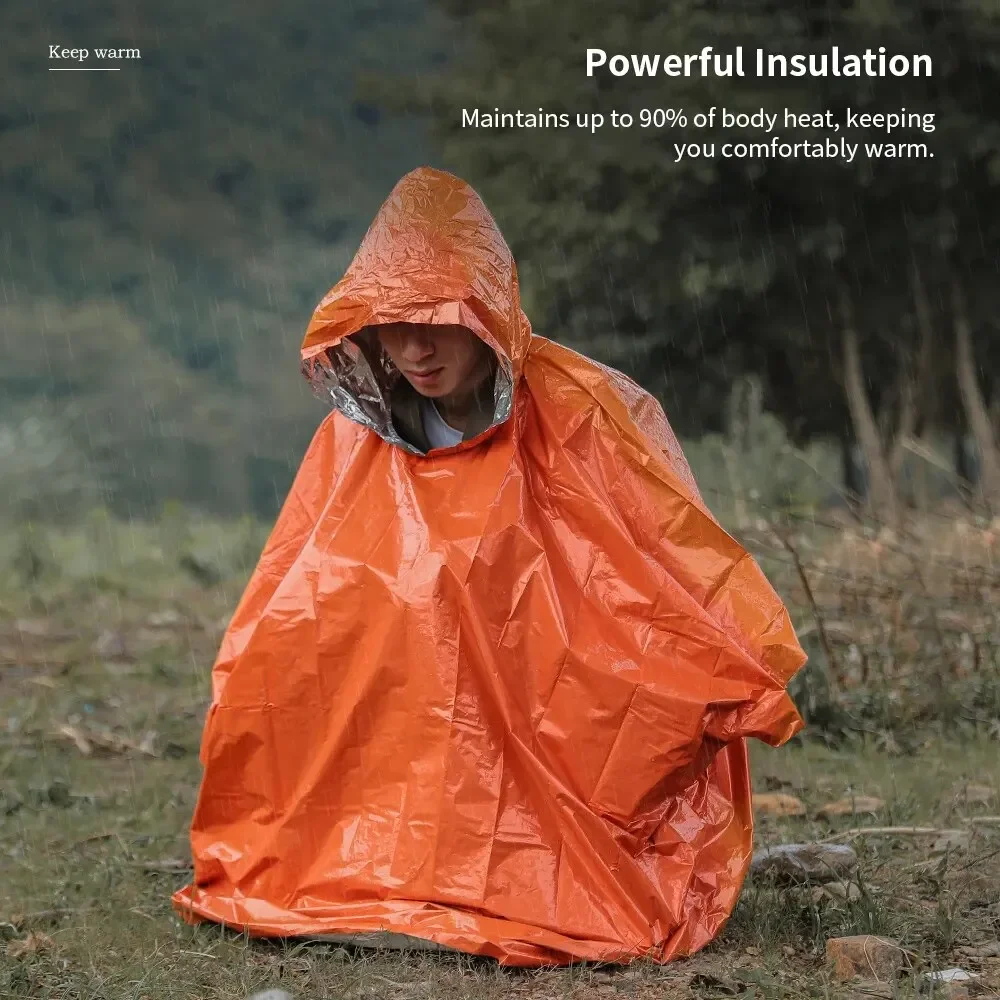 Emergency Raincoat Poncho Wate - Camping Rain Poncho recension och pris