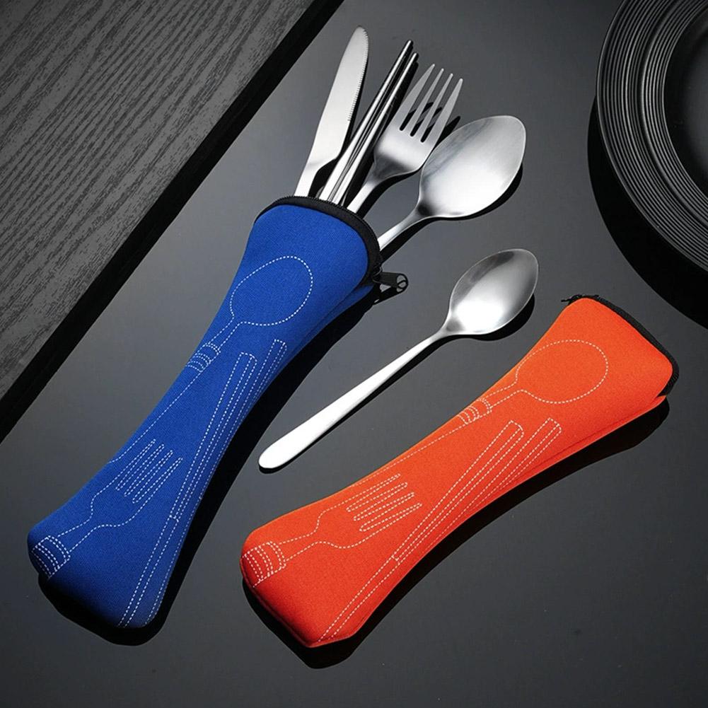 Picnic Set Tableware Washable  - Outdoor Camping Dining Set recension och pris