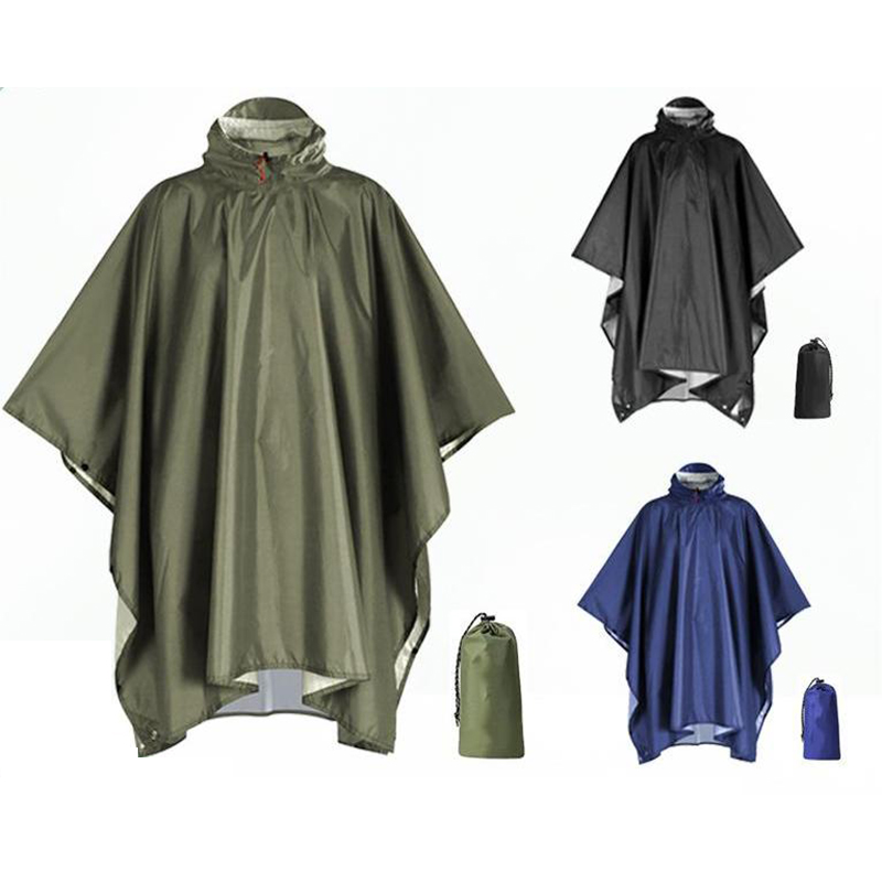 Heavy Duty Rain Poncho For Bac - Camping Rain Poncho recension och pris