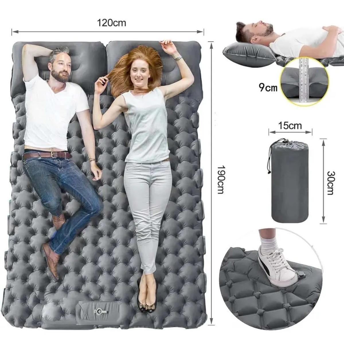 Single & Double Inflatable Air - Outdoor Camping Rugs recension och pris