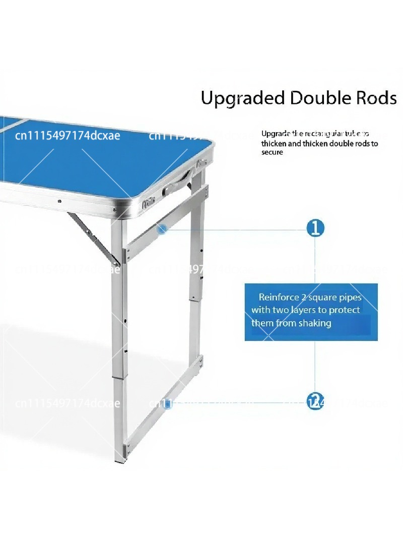 Portable Folding Table Set, Al - Outdoor Camping Exhibition recension och pris