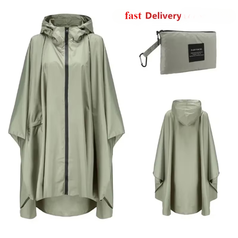 Nylon Motorcycle Adults Rainco - Camping Rain Poncho recension och pris