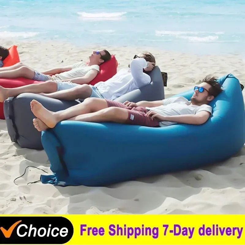 Outdoor Portable Inflatable So - Bed Outdoor Camping recension och pris