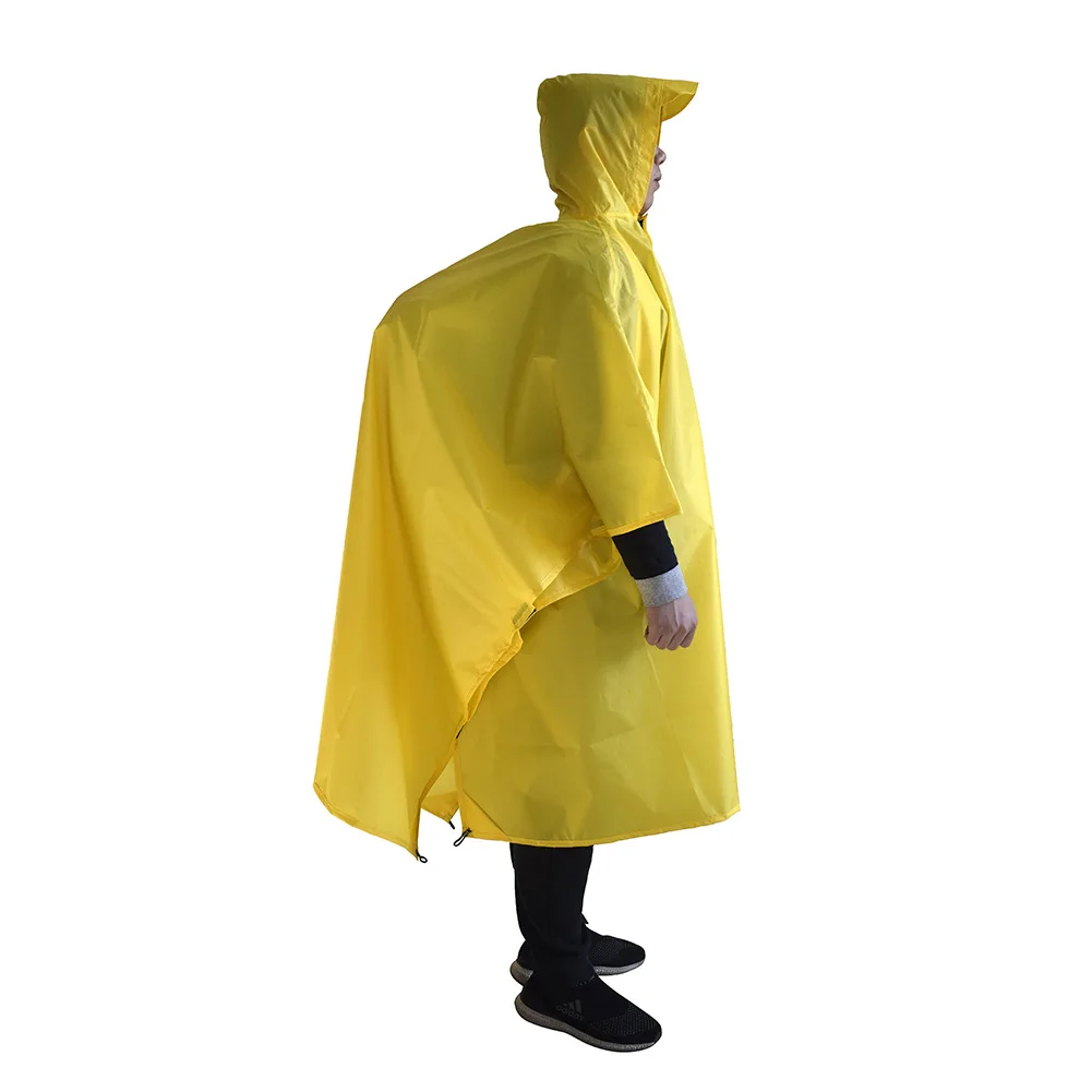 Raincoat 3 In 1 Hiking Poncho  - Camping Rain Poncho recension och pris