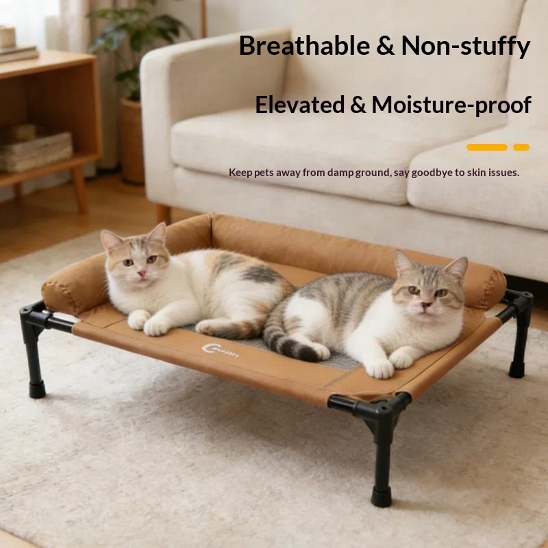 Elevated Dog Bed Cot Cooling M - Outdoor Camping Dog Bed recension och pris