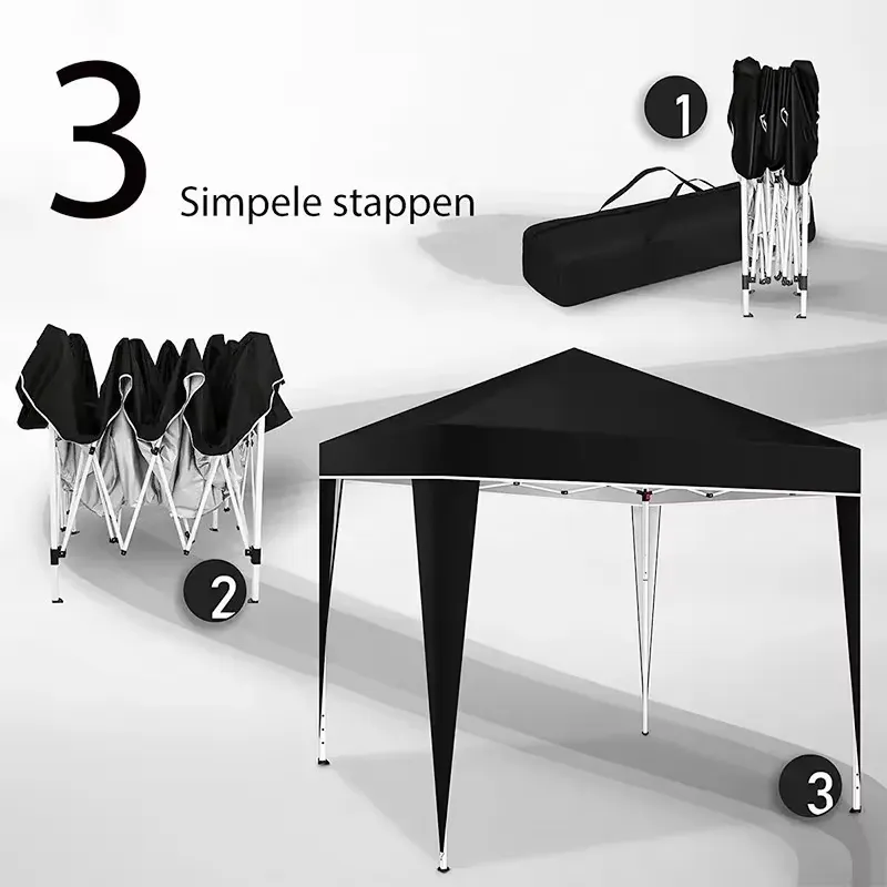 300x300x220cm Folding Tent Wat - Outdoor Camping Exhibition recension och pris